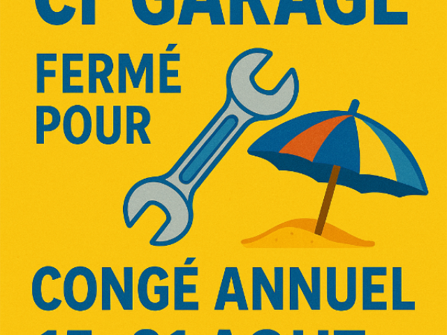 Congé annuel - Jaarlijkse verlof